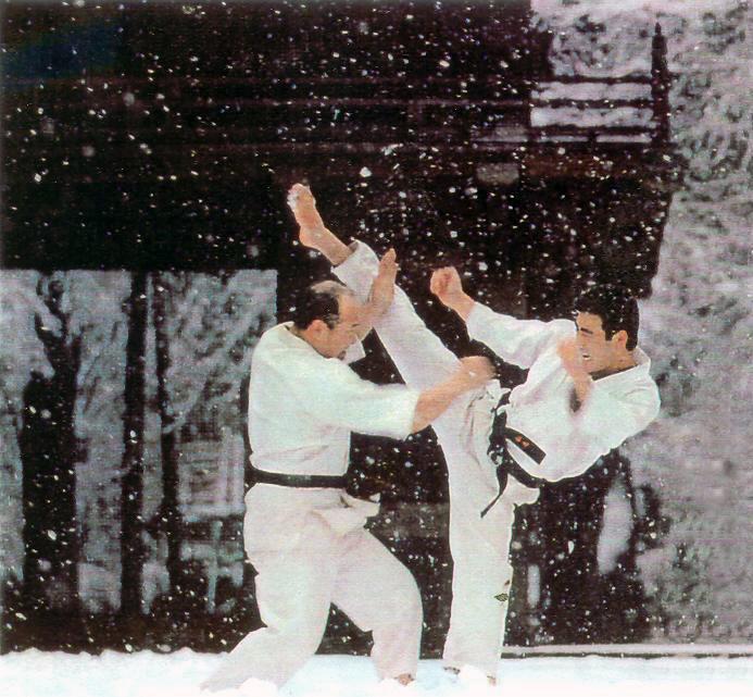 Sosai Mas Oyama и Kancho Yoshikazu Matsushima